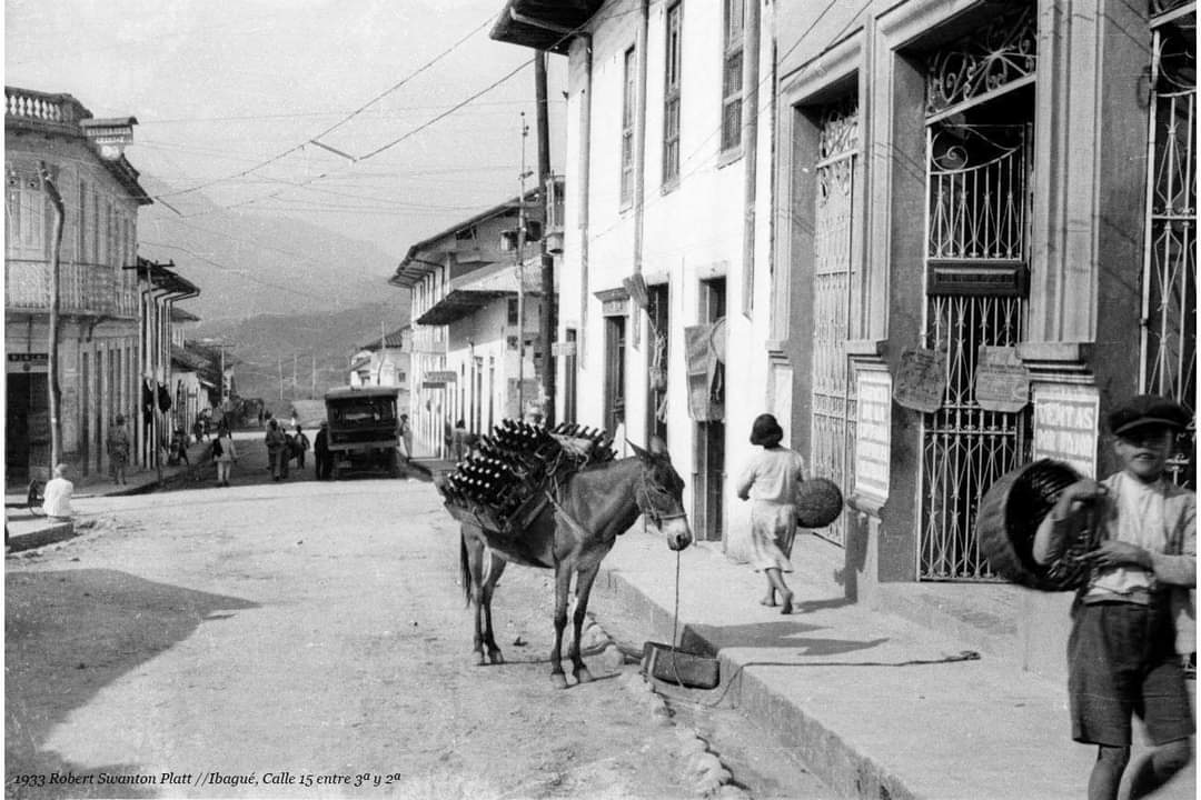 Así era Ibagué en 1933