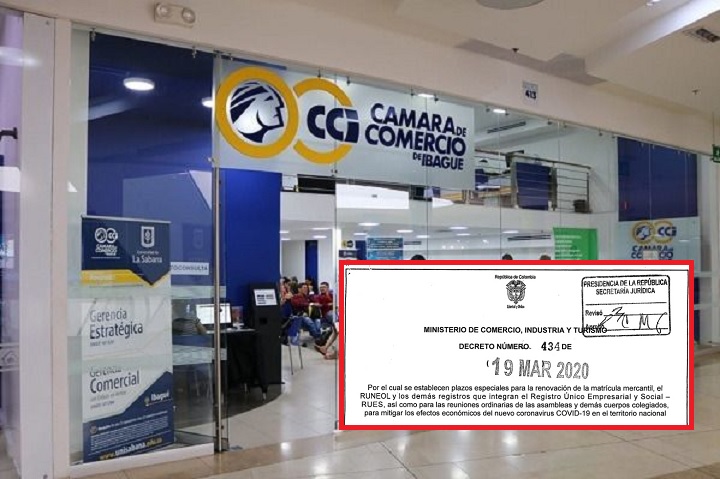Extendido plazo hasta el 3 de julio para renovar matricula mercantil
