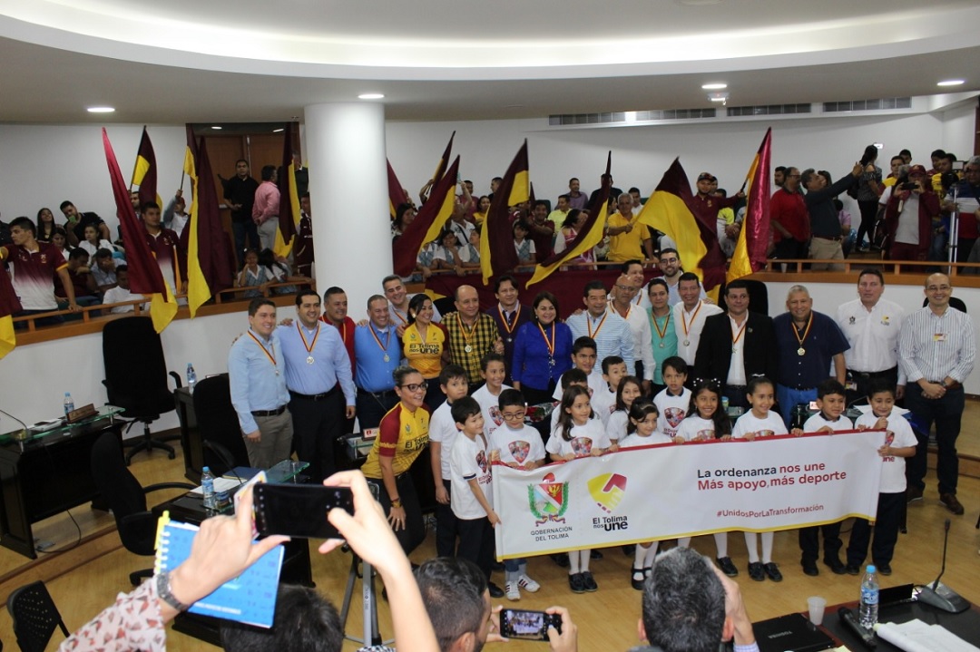 Llega un platal para el deporte tolimense