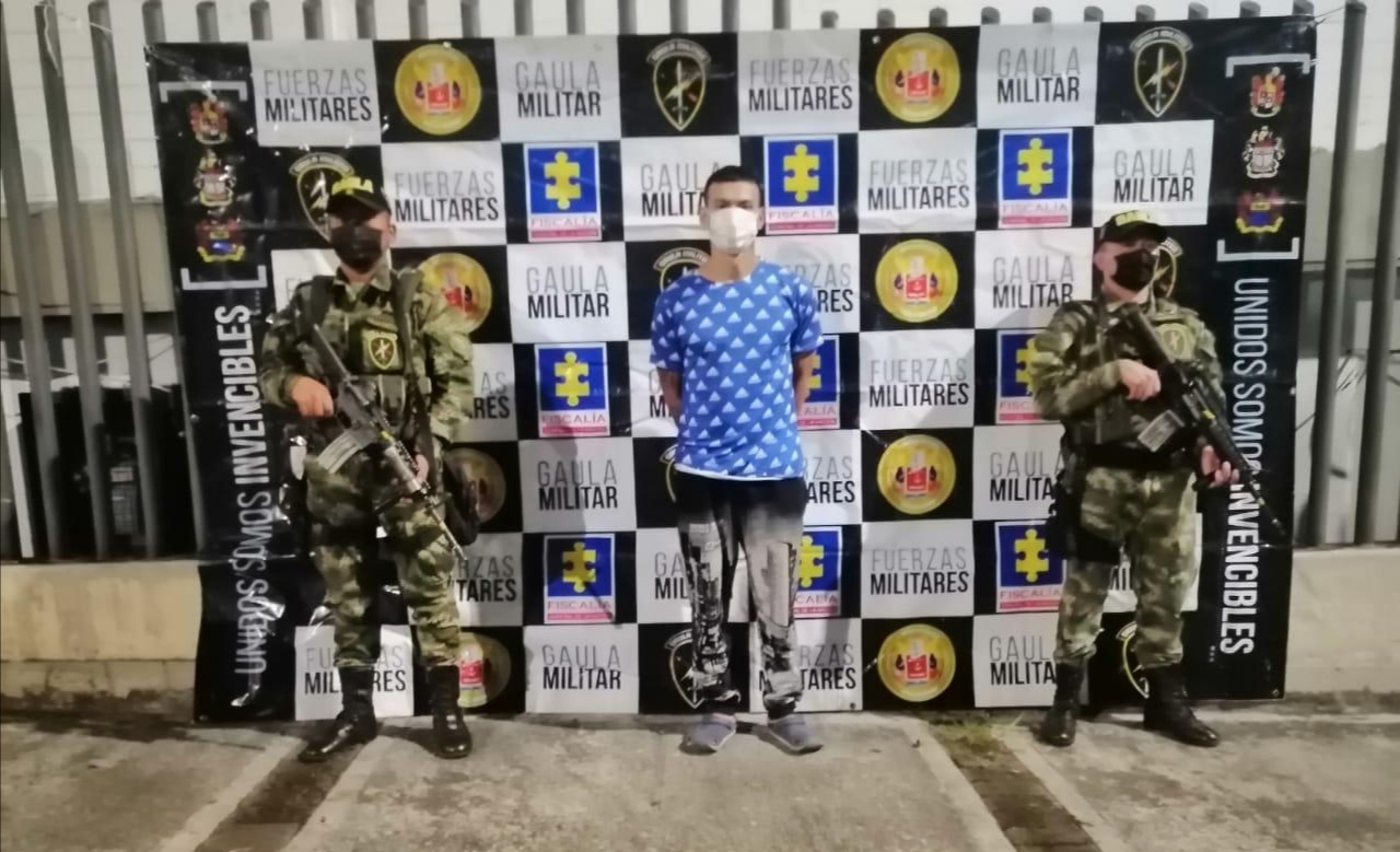 Gaula capturó a sujeto que extorsionaba ganaderos y comerciantes en el Tolima