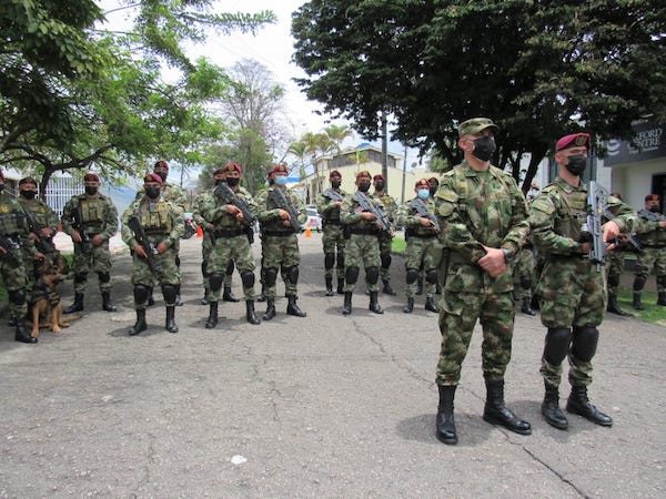 Fuerzas Especiales Urbanas, llegan a reforzar seguridad en el Tolima