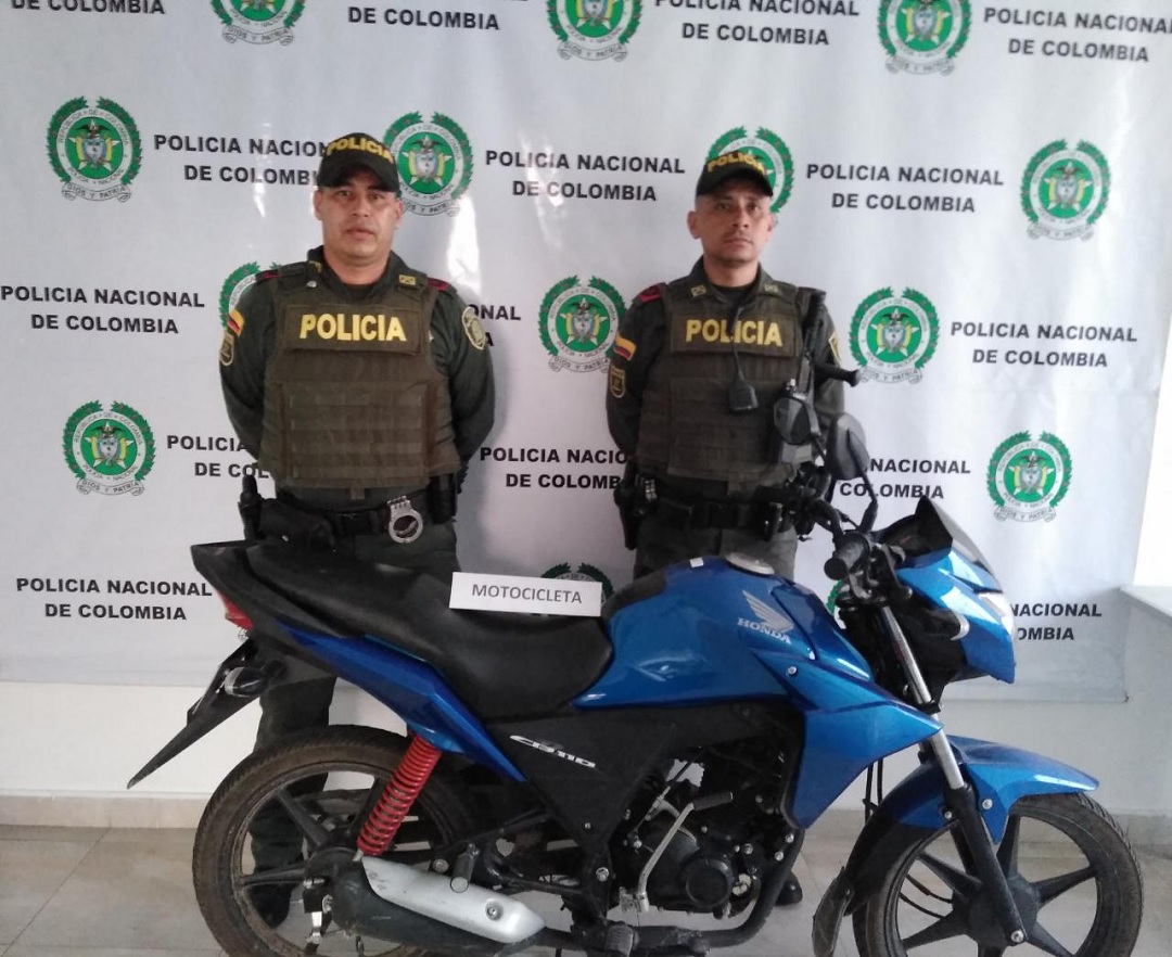 Policía del Tolima recuperó vehículos robados