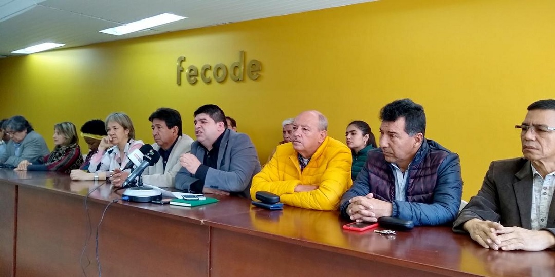 Fecode exige al Gobierno que estudie peticiones