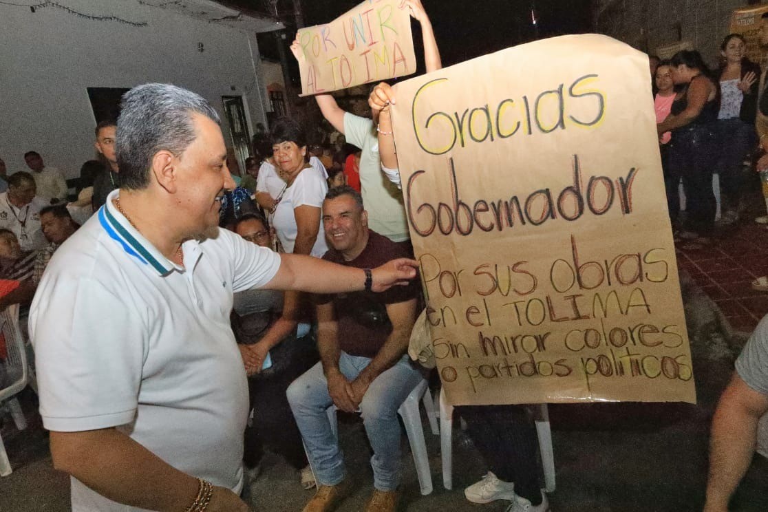 Gobernación empezó la pavimentación de vías en tradicionales barrios de Ibagué