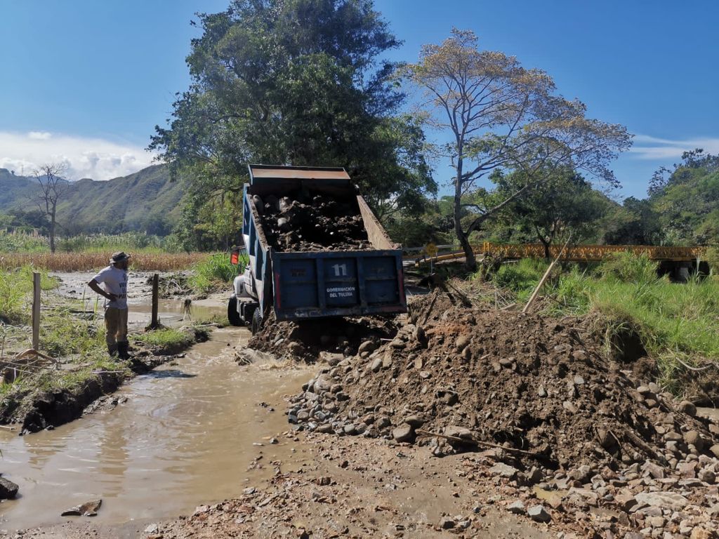 Gobierno atiende fuerte temporada invernal en el Tolima