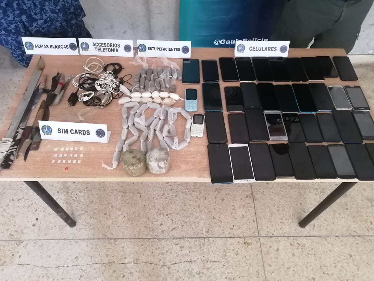 Golpe a la extorsión desde la cárcel de Picaleña
