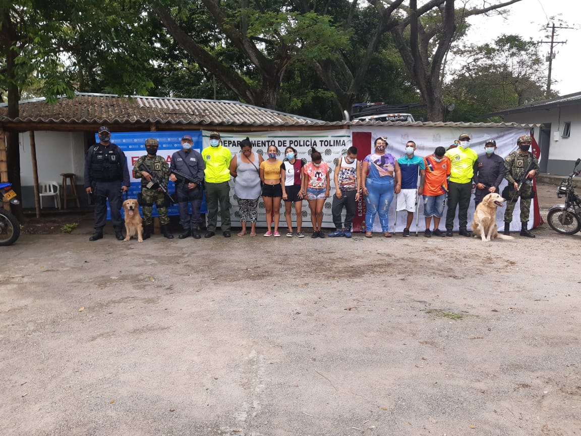 Ofensiva contra microtráfico en Tolima golpea 16 organizaciones