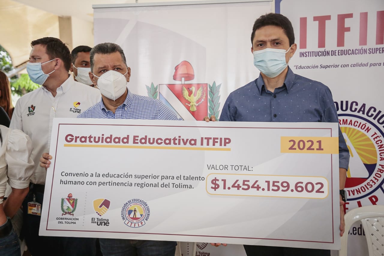 Gratuidad educativa para 1.900 estudiantes del Itfip