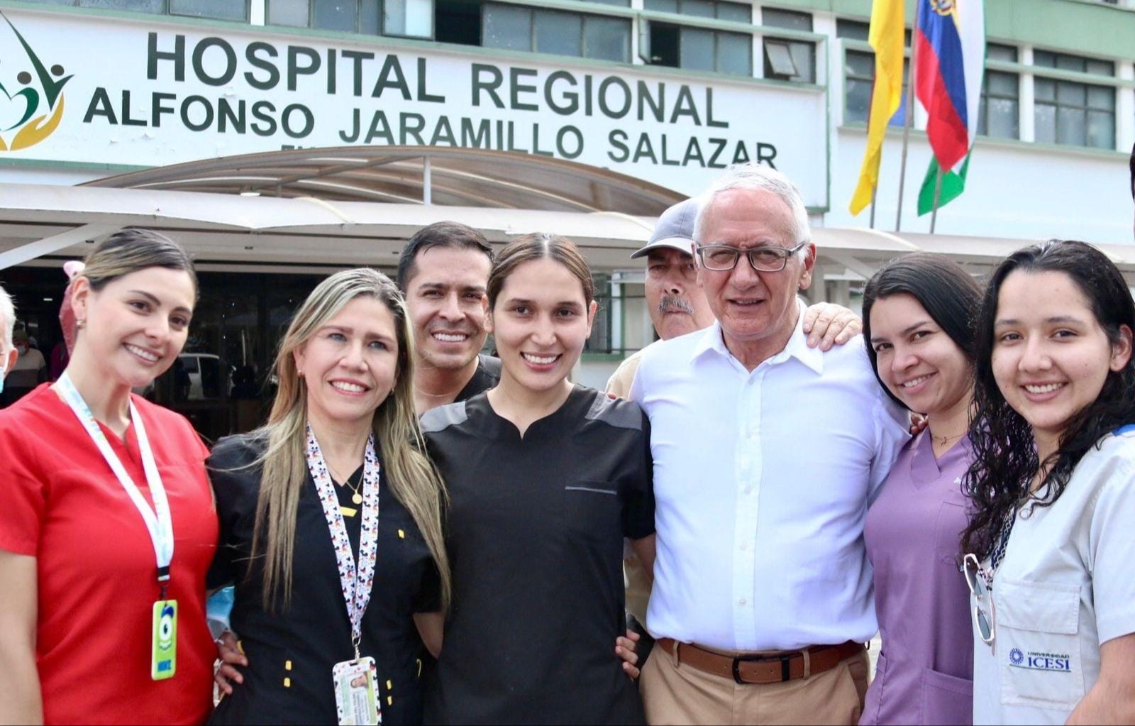 Ministro Jaramillo anunció millonaria inversión para el hospital de su natal Líbano