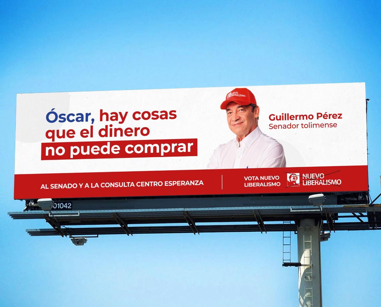 Guillermo Pérez también le dedicó una valla a Óscar Barreto