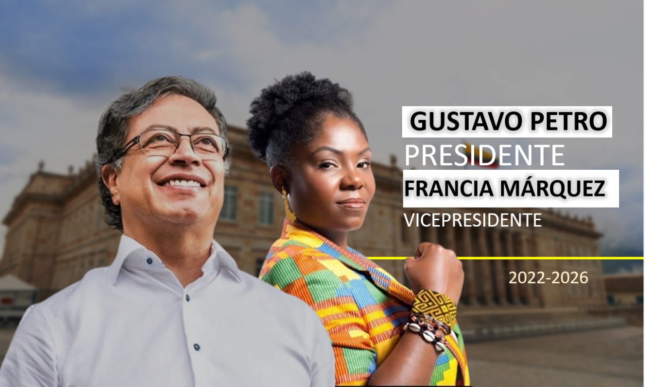 Gustavo Petro, Presidente, Francia Márquez, Vicepresidente