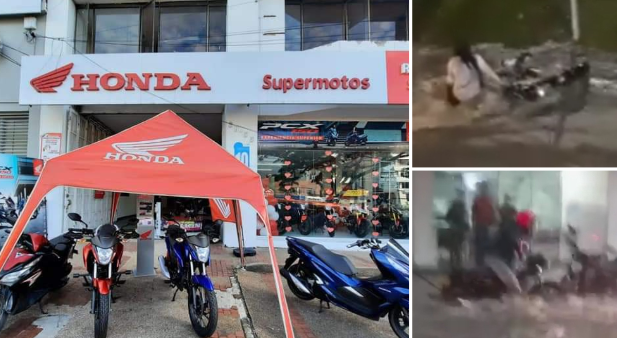 Honda ofrece reparación gratuita para las motos afectadas por el aguacero en Ibagué