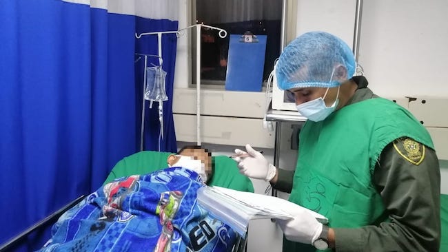 Llevaba 36 cápsulas de bazuco en los intestinos