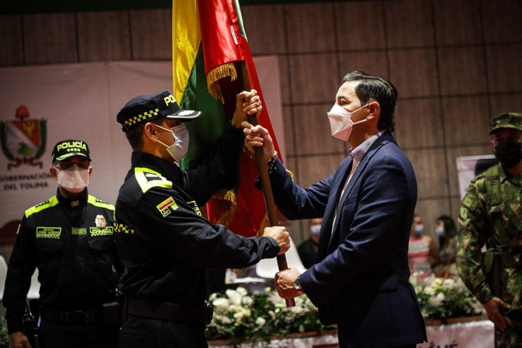 "Ibagué es una ciudad tranquila": mensaje del alcalde Hurtado al nuevo comandante de la Metib