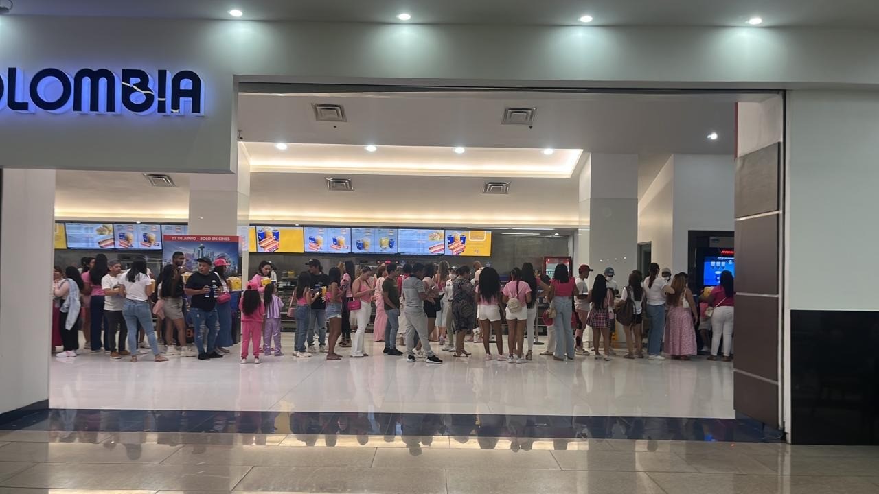 El estreno de Barbie fue el más visto en la historia del cine en Colombia