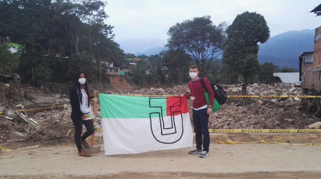 Estudiantes de la Universidad del Tolima llegaron a Mocoa con ayudas para sus familias
