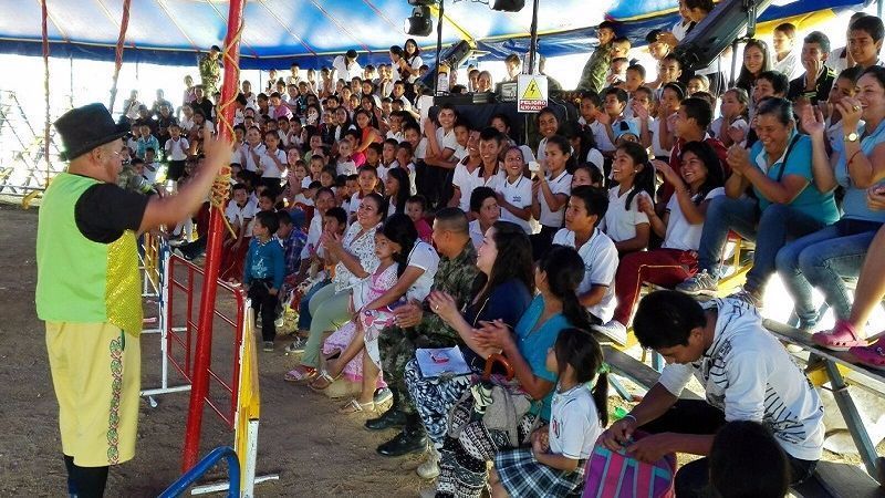 Circo Colombia del Ejército Nacional llega al Espinal