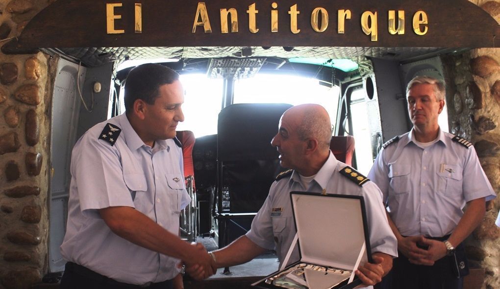 La Fuerza Aérea de Chile visitó el departamento del Tolima