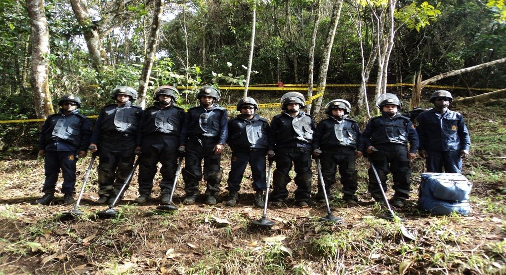 Ejército intervendrá el sur con desminado humanitario