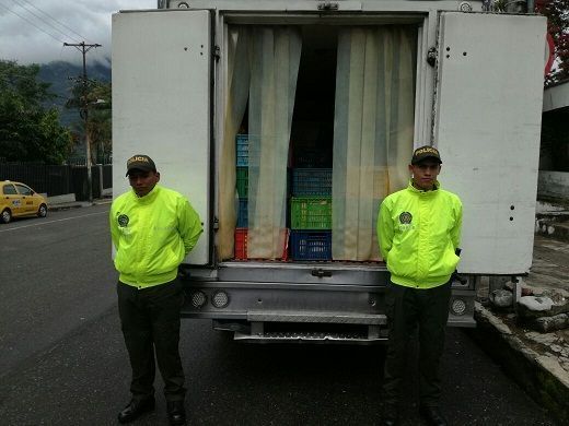 Incautan dos mil 550 kilos de carne de pollo ilegal en Ibagué