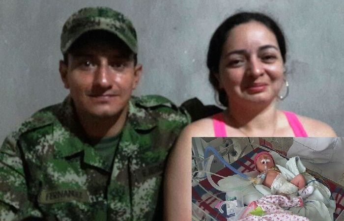 Soldado de Ibagué salvó vida de bebé abandonada y ahora cumplirá su sueño de ser padre