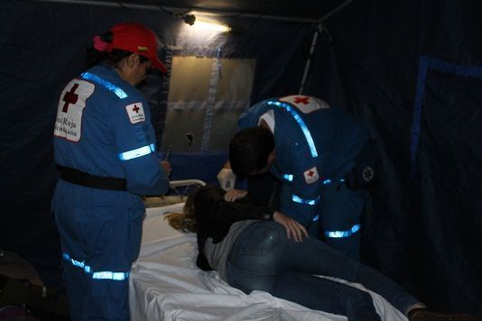 Normalidad en prestación de primeros auxilios en Festival Folclórico: Cruz Roja