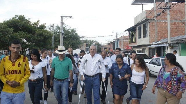 Alcalde: un caminante de barrios de Ibagué
