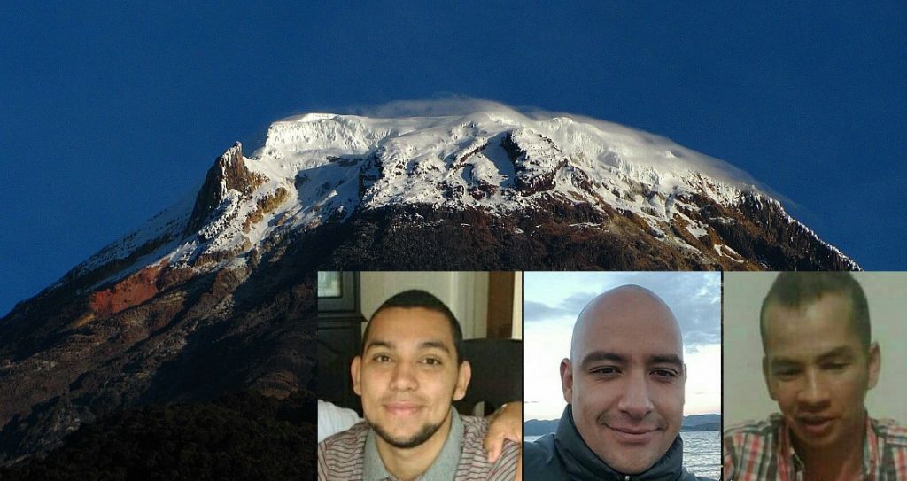 Continúan desaparecidas tres personas en el Nevado del Tolima