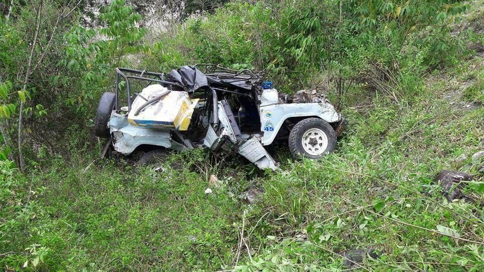 Un muerto y tres heridos dejó como saldo un accidente en zona rural de Rioblanco