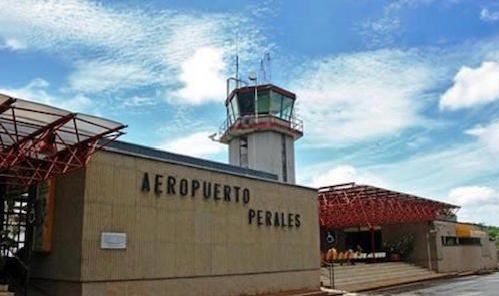 El aeropuerto se llama Perales