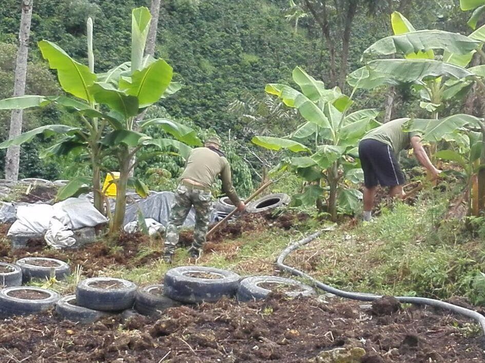 Soldados del BAAID5 realizaron intervención en el Cañón de las Hermosas
