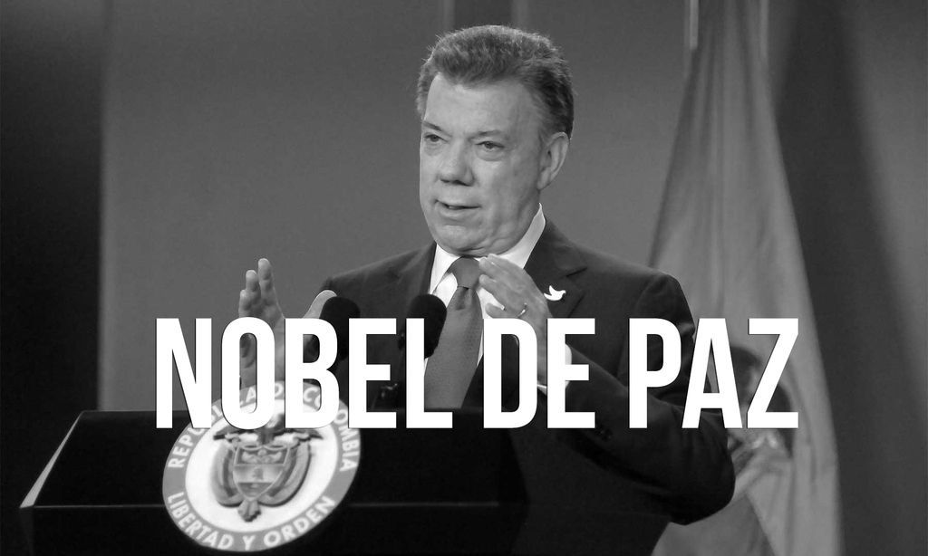 Histórico. Presidente Santos gana premio Nobel de Paz