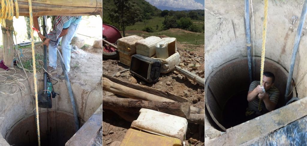 Autoridades intervienen mina ilegal dentro de un predio en zona rural de Chaparral