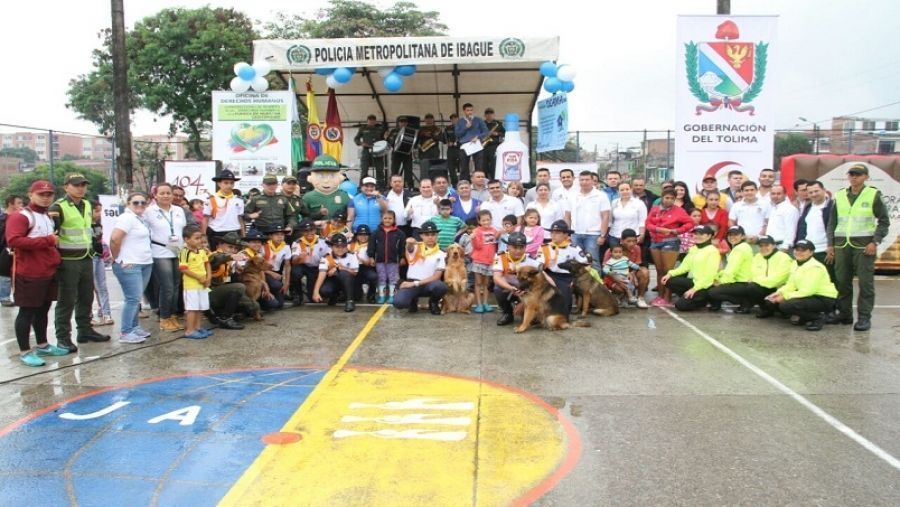 En la comuna 8 de Ibagué se realizó la celebración del Día Nacional de los Derechos Humanos