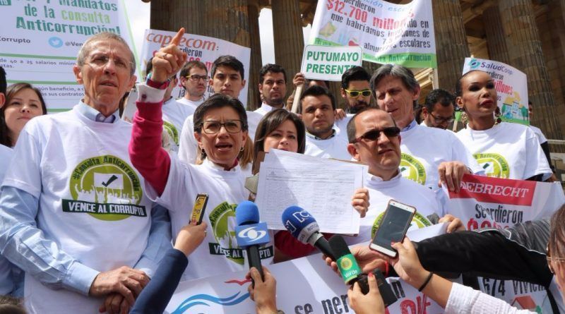 Firmatón contra la corrupción espera recolectar 200 mil firmas en Ibagué