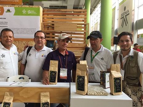 Emprendedores de Casabianca y Ortega en Expo Rurales Colombia