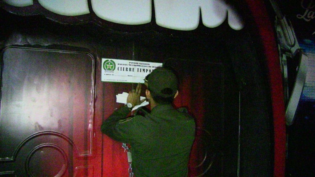 Cierre preventivo de cinco establecimientos por hacer ruido