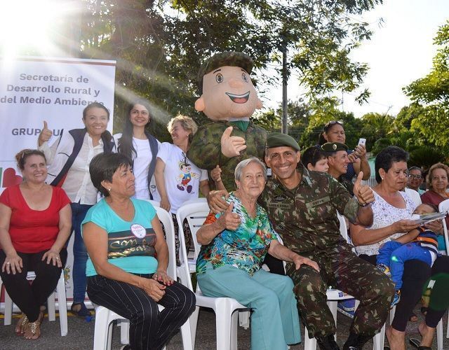 Estrategias de Acción Integral del Ejército colombiano son un referente para el Ejército de Brasil
