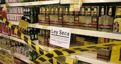 Ley seca por cuenta de la consulta Liberal