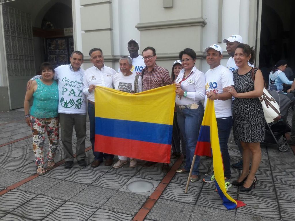 Marcha de 485 kilómetros por la paz llegó a Ibagué