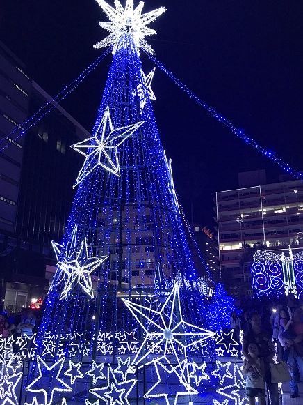 Así fue la inauguración del alumbrado navideño en Ibagué