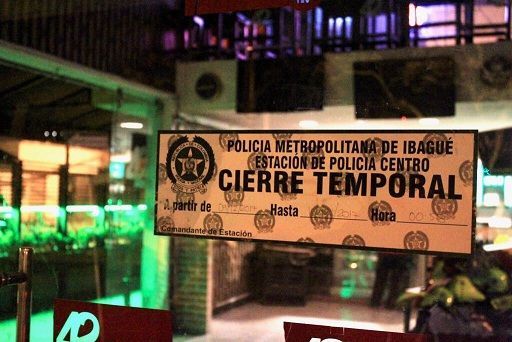 Sellan cinco bares por infracciones al Código de Policía