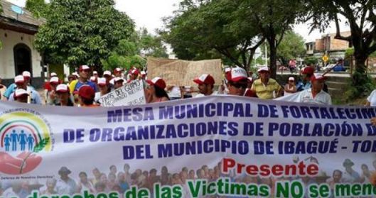 Más de 200 víctimas del conflicto le reclamaron al Gobierno Nacional en Saldaña