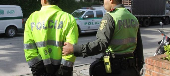 Dos policías adscritos a la Estación Sur de Ibagué fueron capturados