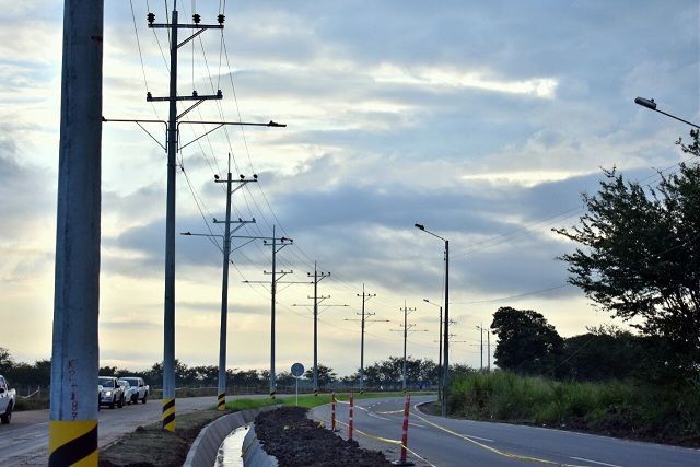 Avanzan obras en la doble calzada del Aeropuerto Perales