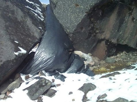 El Nevado del Tolima se convirtió para algunos en un relleno sanitario a cielo abierto