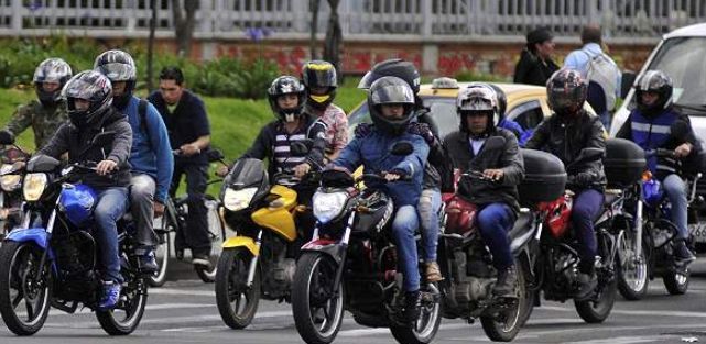 Motociclistas protestaron en Ibagué