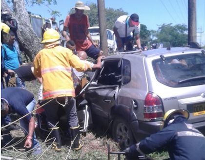 Mueren dos personas en la vía que conduce de Ibagué a Piedras