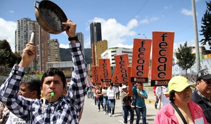 Fecode anuncia paro nacional de maestros para el 21 de febrero