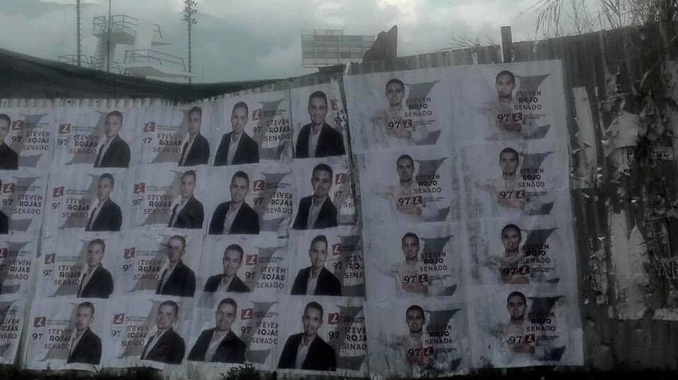 El candidato ambientalista que inundó Ibagué con publicidad